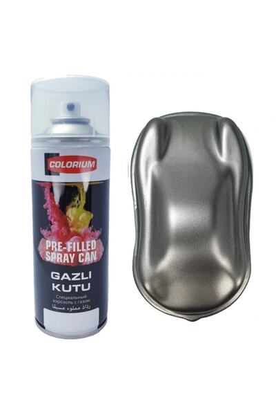 DEGRADE Plasti Dip Gun Metal Sökülebilir Kauçuk Sprey Boya Plastidip 400 Ml
