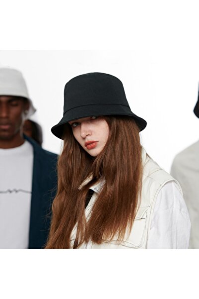 Kardelen Butik Denizli Καπέλο Gorro Pescador για γυναίκες και άνδρες (Μαύρο)