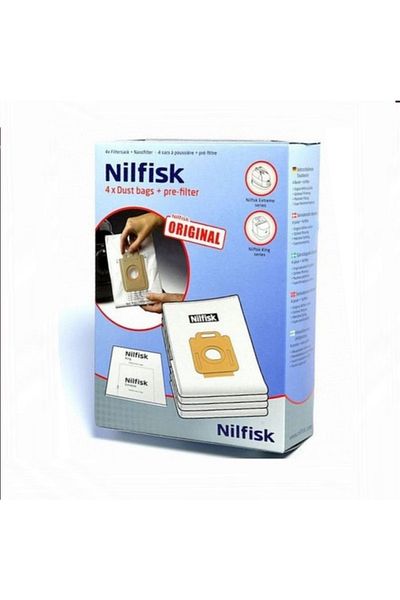 Nilfisk كيس غبار مكنسة كهربائية Elite من المنتج الأصلي