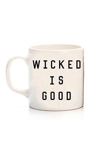 ART HEDİYE ذا ميز رنر - كوب مطبوع من الجانبين بتصميم Wicked Is Good