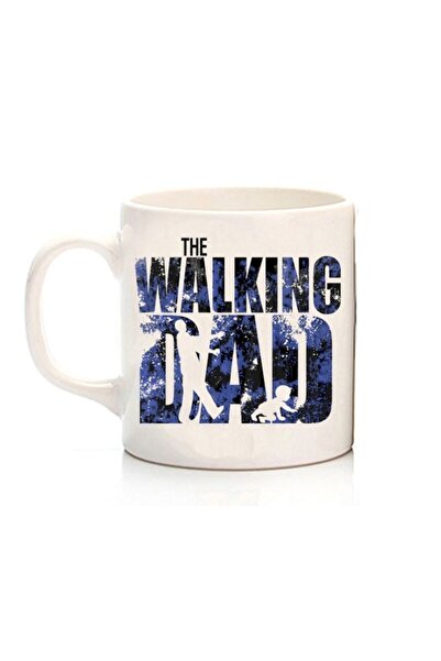 ART HEDİYE كوب مطبوع على الجانبين من The Walking Dad
