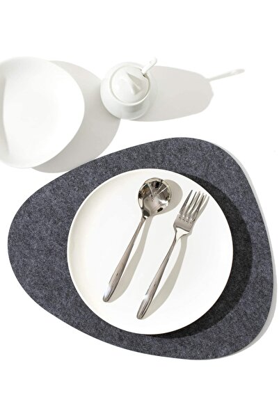 UTKU TASARIM Amarikan Servis Yemek Takımı Servis Sunum Altlığı Dekoratif 6 Lı...