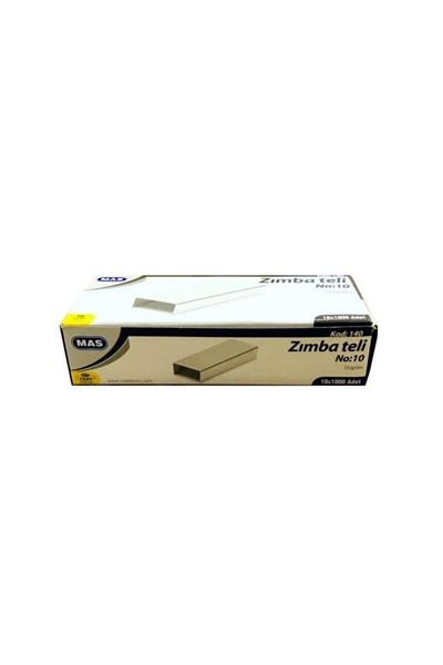 Mas Staple Wire No:10 140 (10 Pieces) 1 Box