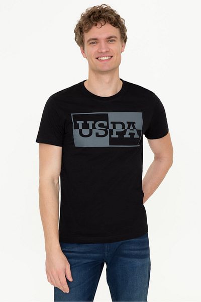 U.S. Polo Assn. Men's Black T-Shirt