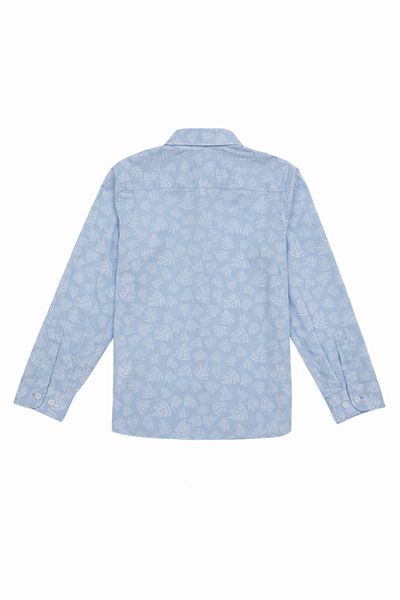 U.S. Polo Assn. Синя момчешка риза