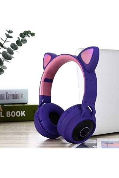 TG Kablosuz Bluetooth 5.0 Stereo Yüksek Ses Akıllı Renkli Led Kulaklık 12 Saa...