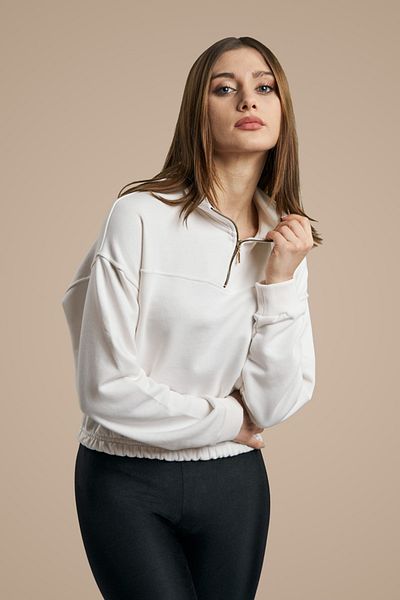 MBEY1989 Mbey Half Zipper Sweatshirt