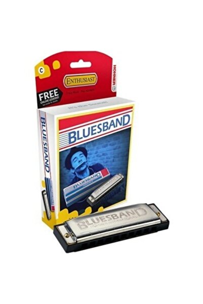 HONER Bluesband 10c Metal Kasa Diatonik Mızıka (do Majör)