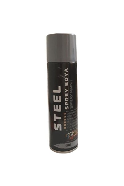 STEEL Gri Sprey Boya 200 Ml