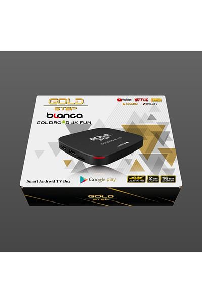 Gold Step Blanca Goldroid 4k Fun Android Box