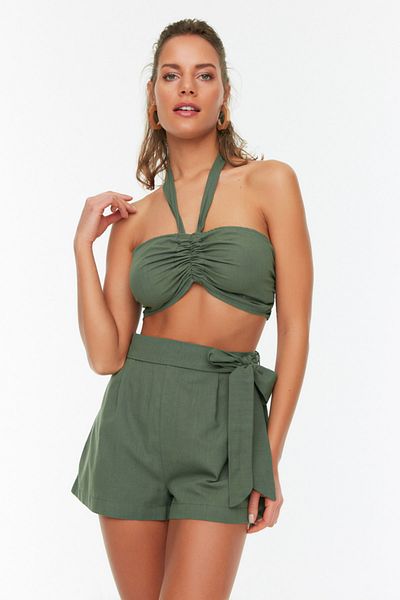 Trendyol Collection Zweiteiler - Khaki - Regular Fit