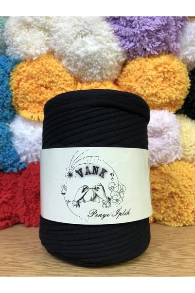 Şevval Tuhafiye Combed Thread - Black