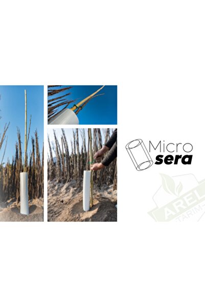 Arel Tarım 5'li Fidan Koruma Tüpü 50 cm (MİKROSERA)