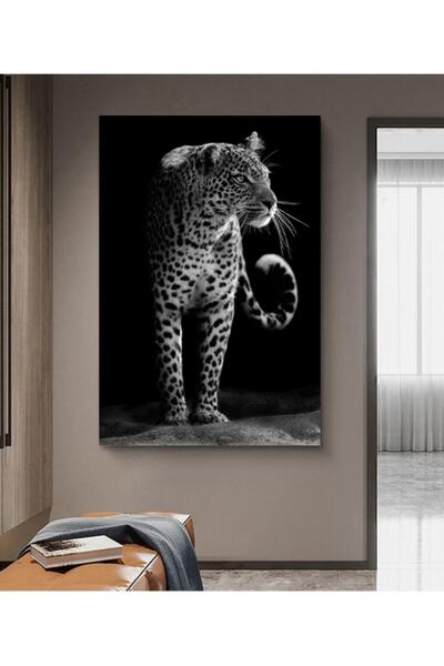 VeraStore Aslan Leopar Kanvas Tablo Asl-460-69