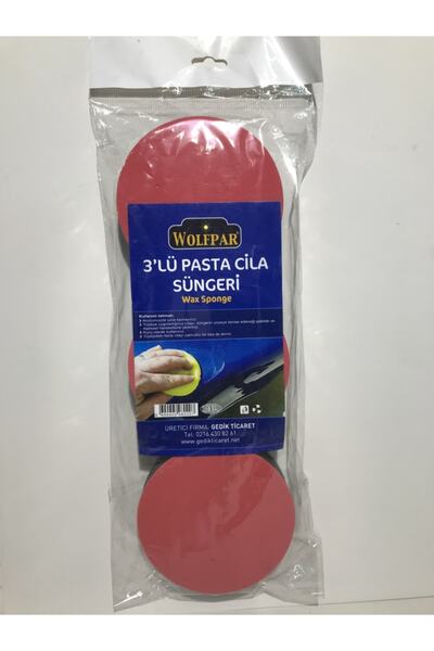 Wolfpar Pasta Cila Süngeri Uyumlu