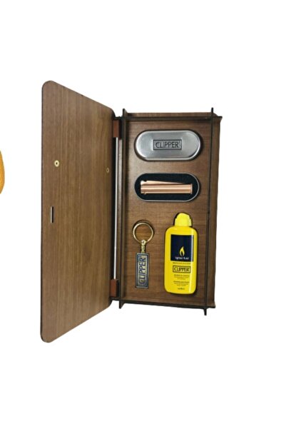 Clipper Benzinli Çakmak Seti
