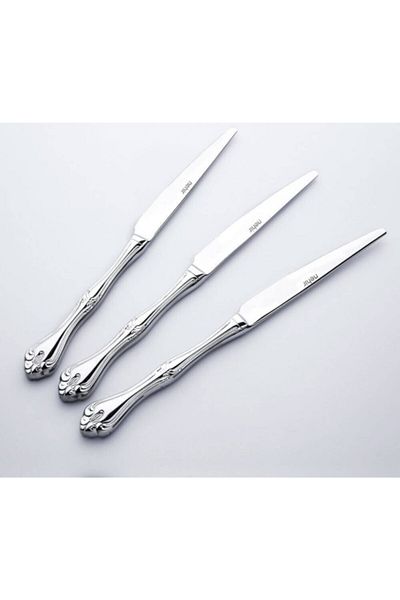Nehir Lalezar Plain 6-Piece Dining Knife Set