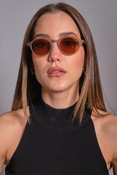 Monvago Mv 001007 -1 Brown Unisex Sunglasses