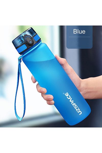 Uzspace 1000ml Tritan Water Flask No Bpa No Smell No Leak