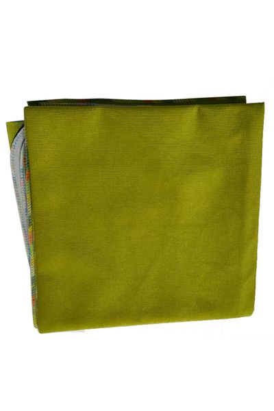 ESER Okey Game Tablecloth Flock 140x140 Pistachio Green