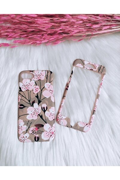 Aksesuarda Moda Iphone 7-8-se 2020 Uyumlu Orijinal Kutis 360 Ön Arka Full Kor...