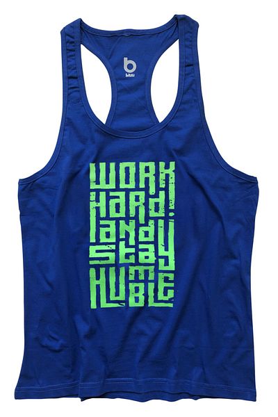 BLUU Hmblegr Fitness Gym Tank Top Αθλητής