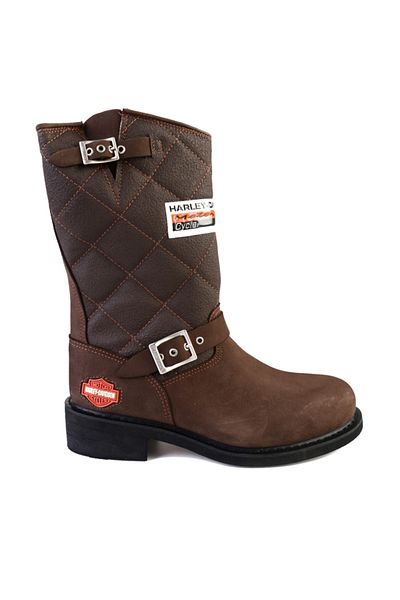 Harley Davidson Ανδρικά Μποτάκια Nubuck Laconia Brown