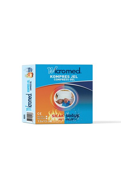 wicromed حزمة باردة وساخنة مع غطاء 26x13