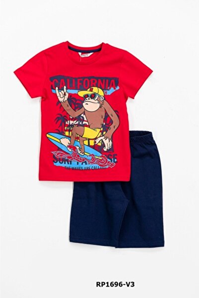 ROLY POLY Boy's Red Pajama Set