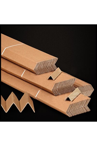 Ambalage Karton Köşebent Palet Koruyucu Koli Köşe Koruyucu Kraft Köşe 2 Metre...