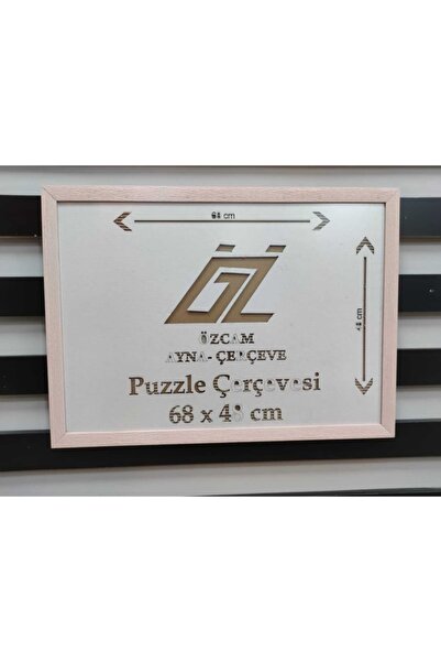 Özcam Ayna Ve Çerçeve 48 X 68 Yavruağzı Puzzle Poster Ve Resim Çerçevesi