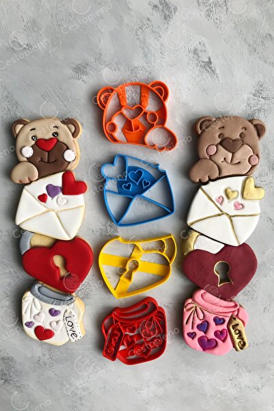 CESTOPİENO مجموعة تشكيل عجينة القلب