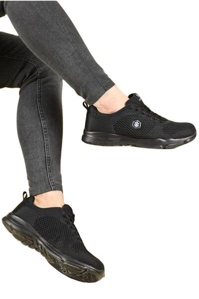 lumberjack Pantofi sport casual Agatha pentru bărbați, complet negri