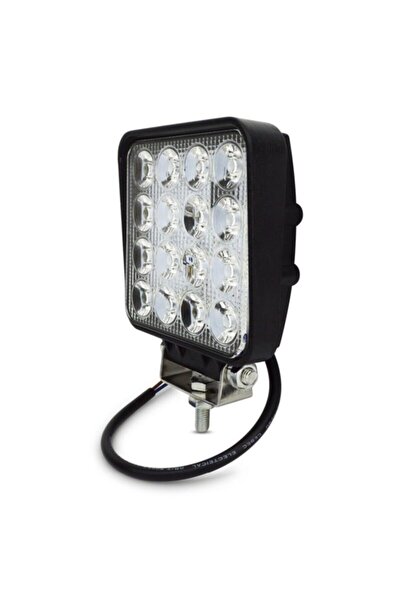 Genel Markalar 16 Ledli 3000 Lümen Off Road Çalışma Ve Sis Lambası 48watt-s Model