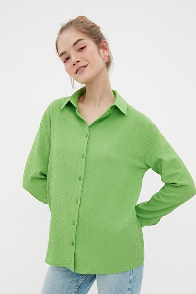 Trendyol Collection Green Basic ing TWOSS22GO0648