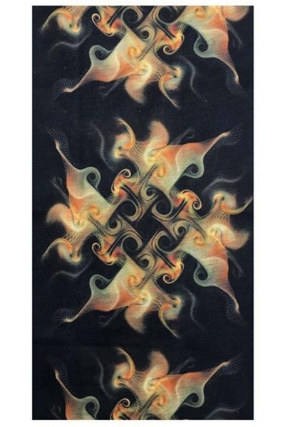 Dünyadan Hediyeler Buff Psychedelia Themed Neck Collar Bandana