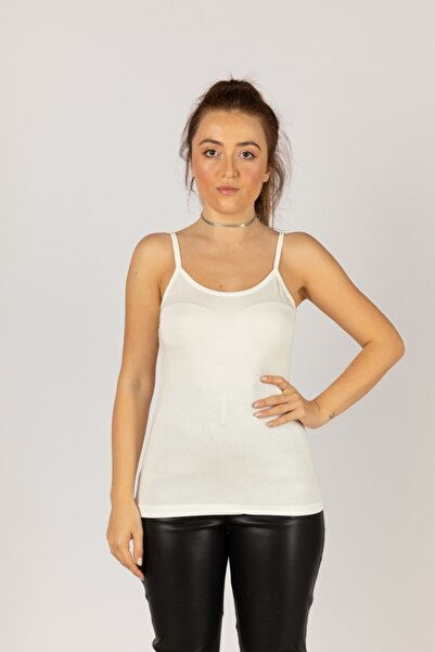 NOBLE STORE Γυναικείο Λεπτό λουράκι Lycra Cotton Body