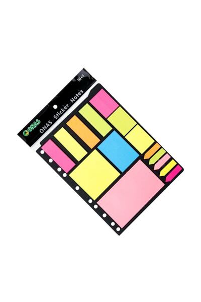 Onas Adhesive Note Paper Mixed Set 10+1 Index