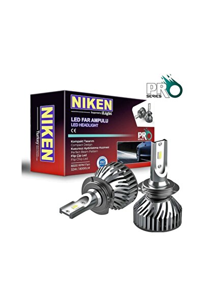 Niken Mini Hb3 9005 Led Xenon Pro Seri 8000 Lümen Beyaz Etkili