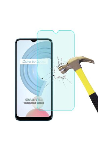 Smart Tech Realme C21 Temperli Kırılmaz Cam Ekran Koruyucu