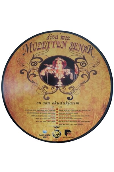 plakmarketi Plak - (PİCTURE DİSK) Müzeyyen Senar Diva'mız En Son Okuduklarım ...