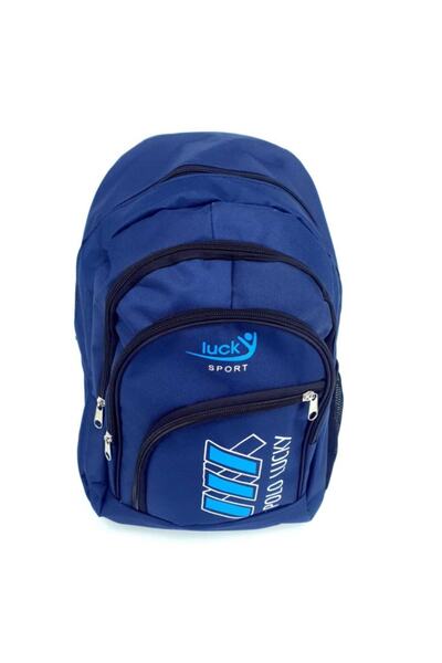 LUCKY BAG Geantă pentru școală și zilnică pentru elevi de liceu, albastru, pentru școala primară