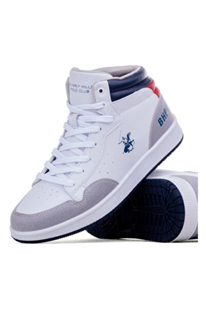 Beverly Hills Polo Club Po-10300 Erkek Sneaker Ayakkabı Beyaz 40-45
