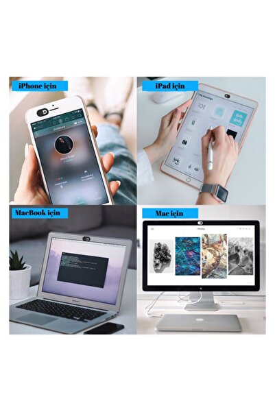 giftcenter 5 Adet Webcam Cover Süper Slim Tablet Laptop Ve Telefon Kamera Kapatıcı Koruyucu