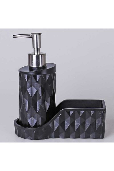 Selim Διανομέας υγρού σαπουνιού κουζίνας Black Prism