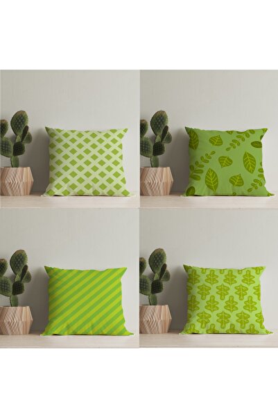 LadiesHome 4-компонентен специален дизайн двустранен калъф за възглавница с ц...