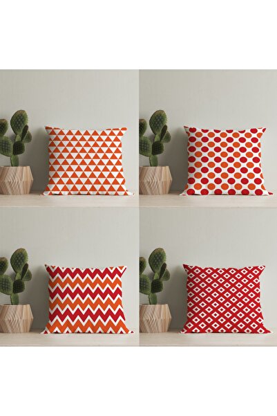 LadiesHome 4-частинний чохол для подушки з двостороннім цифровим принтом, спеціального дизайну