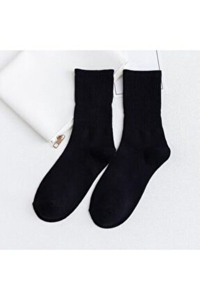 footmania طقم جوارب رياضية سوداء للجنسين - 3"