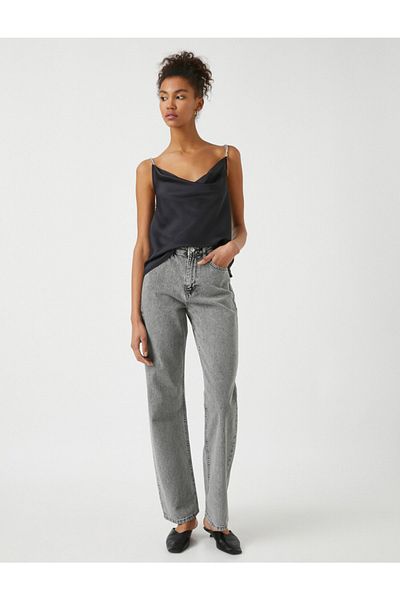 Koton Longer Straight 90's Fit Jeans - Nora Jean