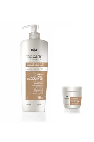 Lisap Top Care Elixir Care Yıpranmış Saçlar Için Şampuan 1000 Ml + Maske 500 Ml